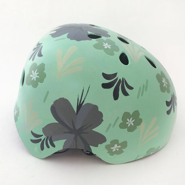 Womens floral best sale bike helmet